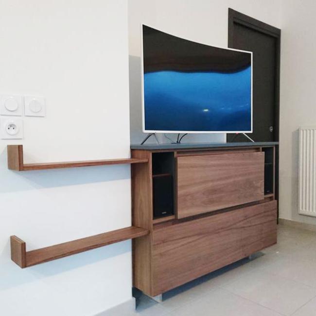 Fabrication d'un meuble TV